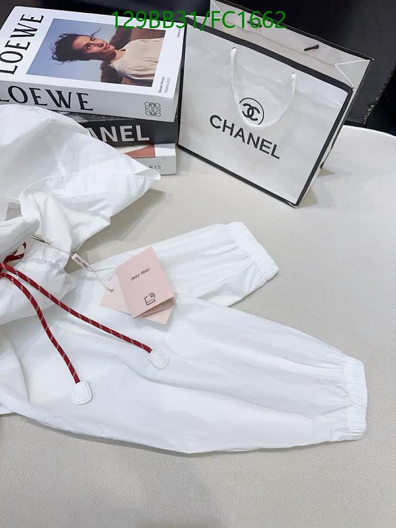 Miu Miu-Clothing Code: FC1662 $: 129USD