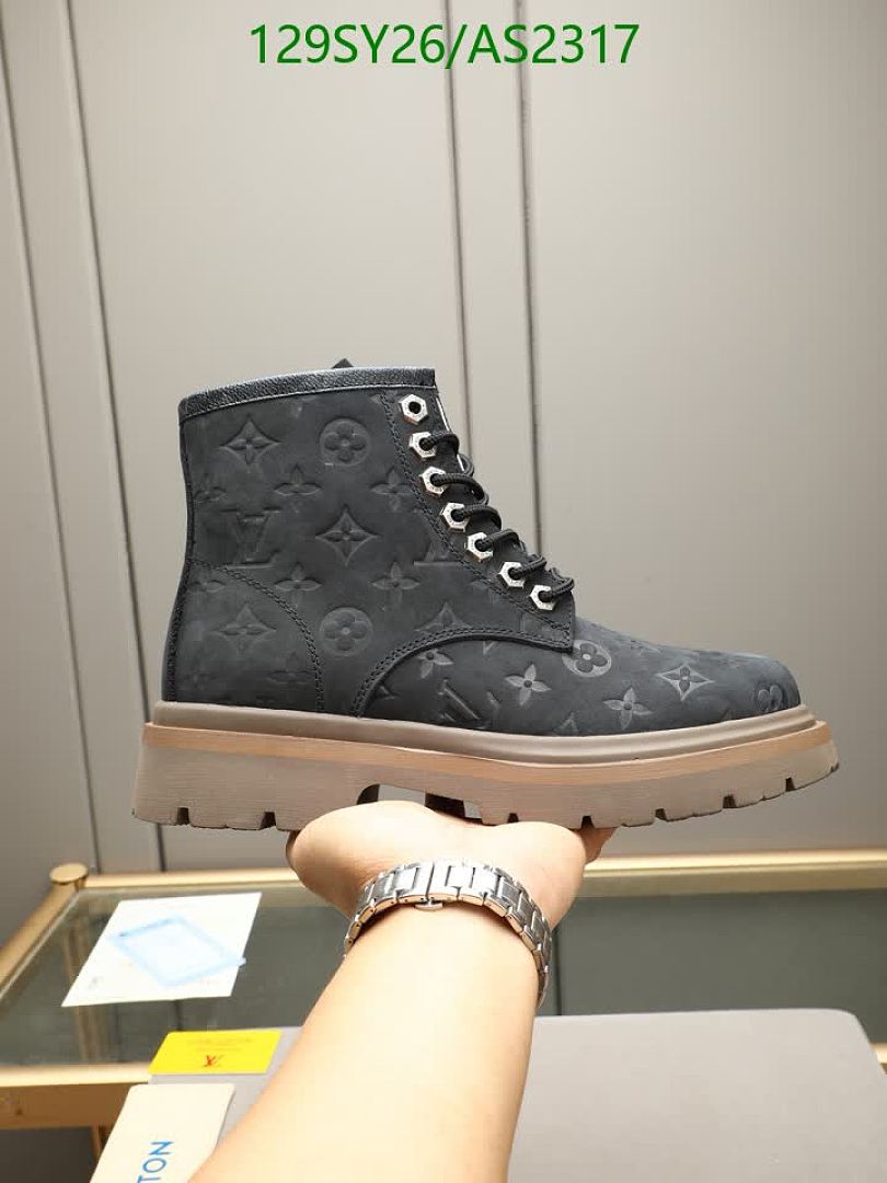 LV-Men shoes Code: AS2317 $: 129USD