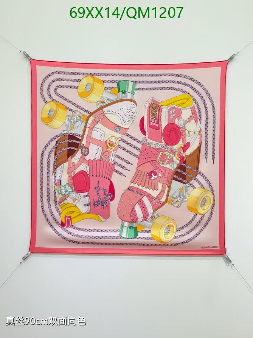 Hermes-Scarves Code: QM1207 $: 69USD