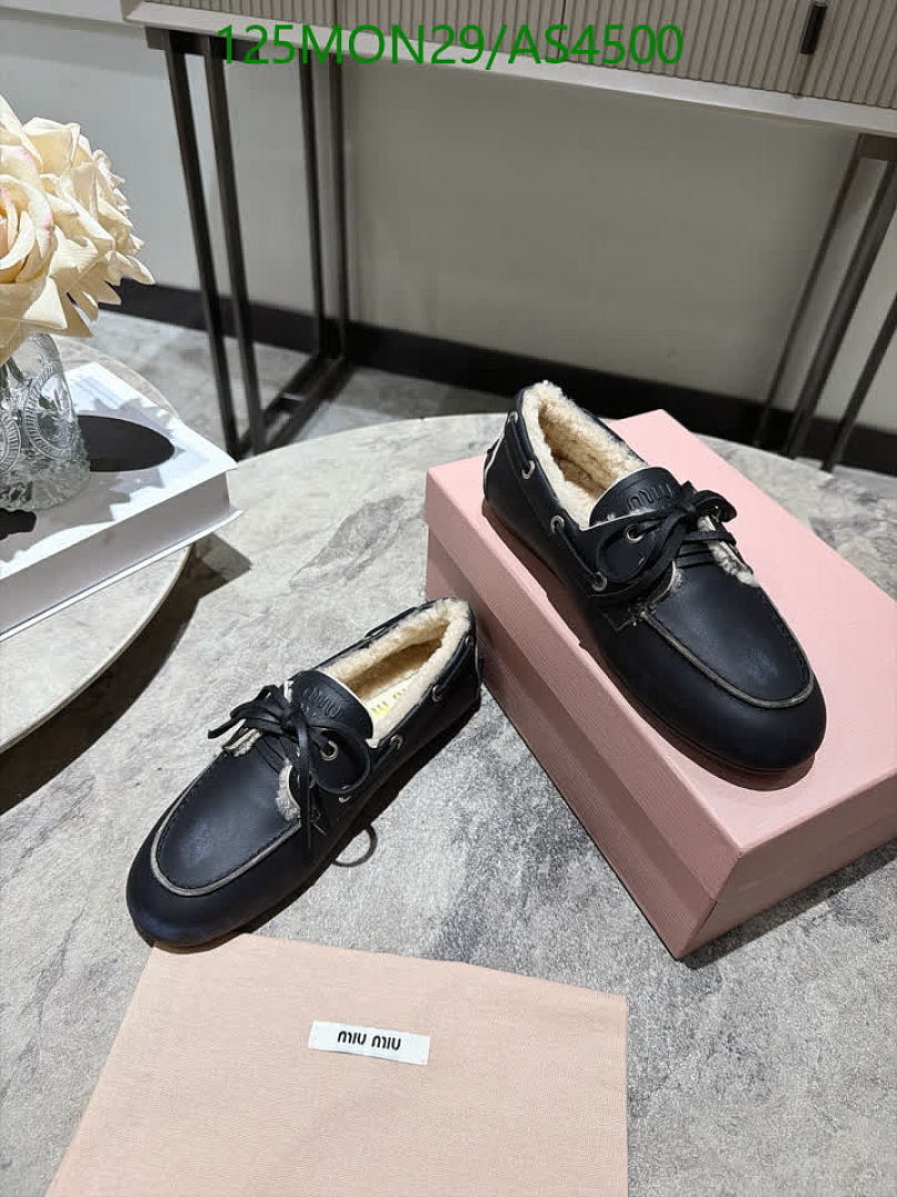 Miu Miu-Women Shoes Code: AS4500 $: 125USD