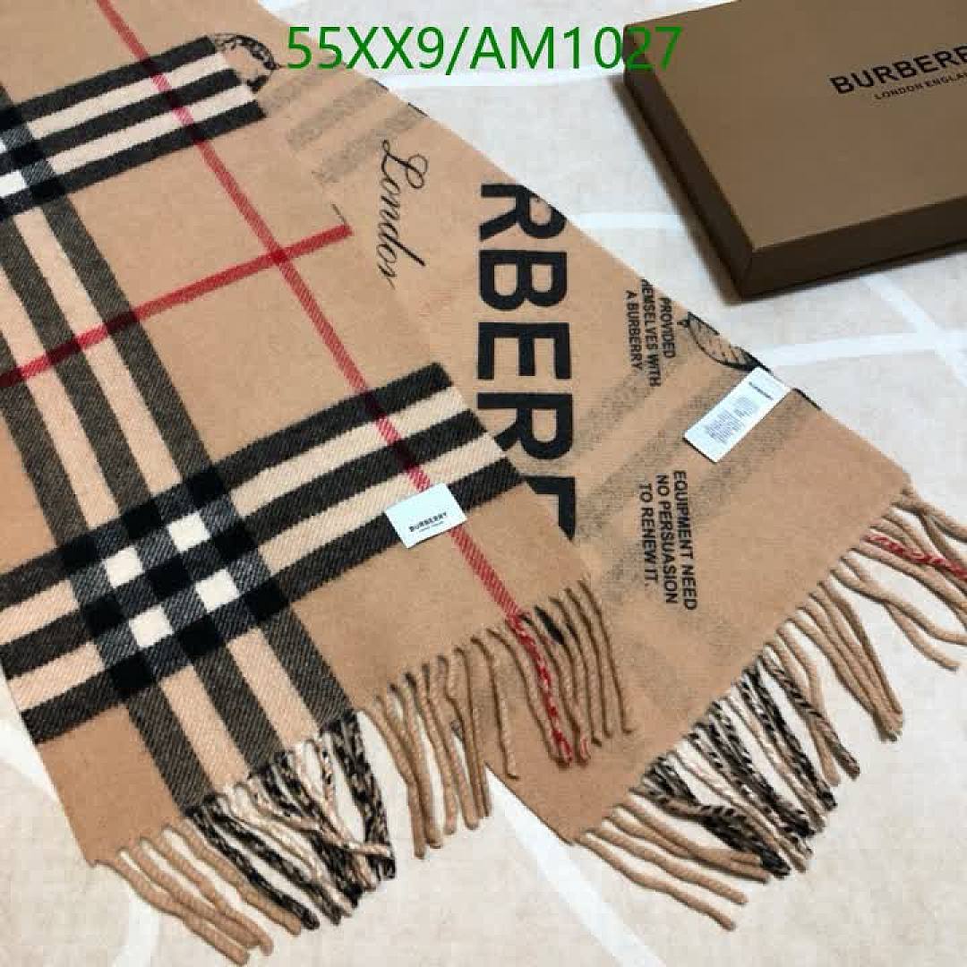 Burberry-Scarves Code: AM1027 $: 55USD