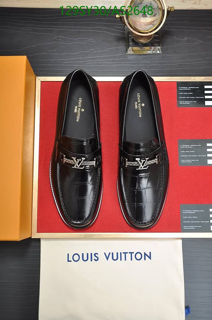 LV-Men shoes Code: AS2648 $: 129USD