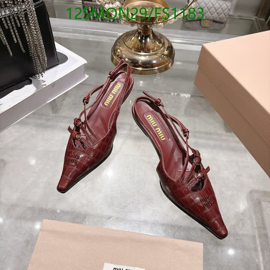 Miu Miu-Women Shoes Code: FS1183 $: 125USD