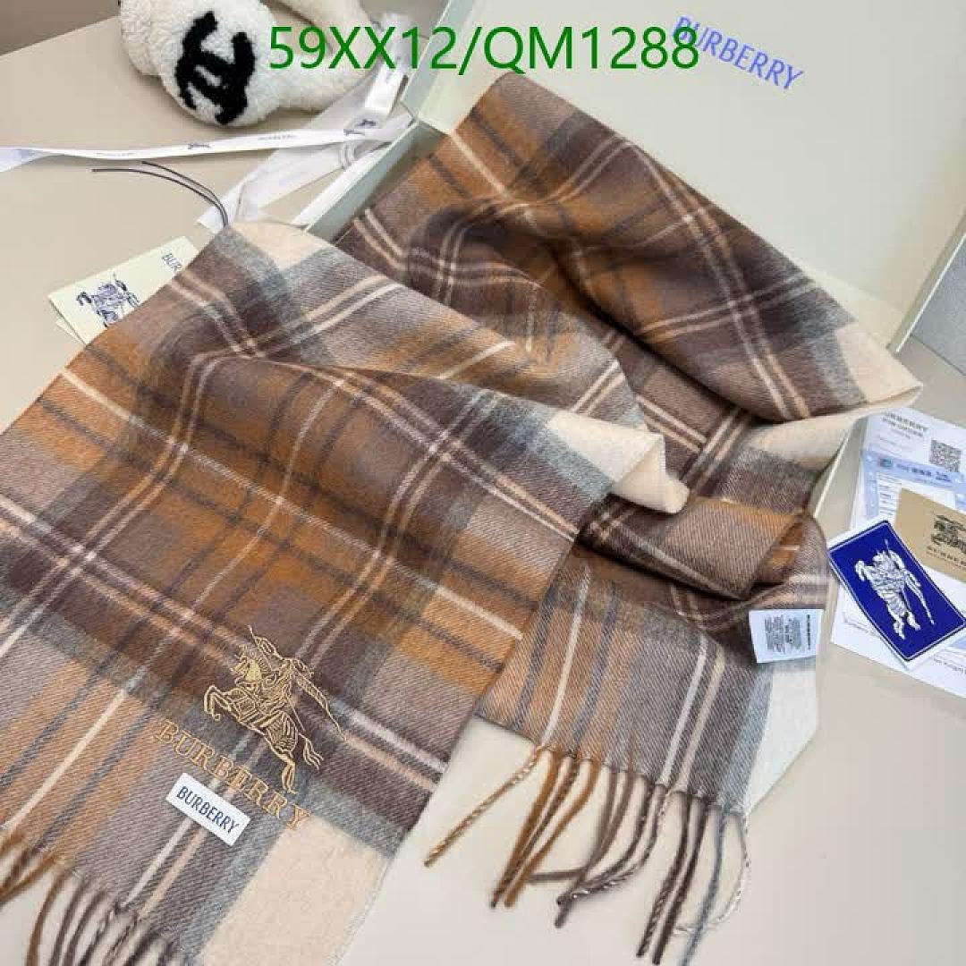 Burberry-Scarves Code: QM1288 $: 59USD