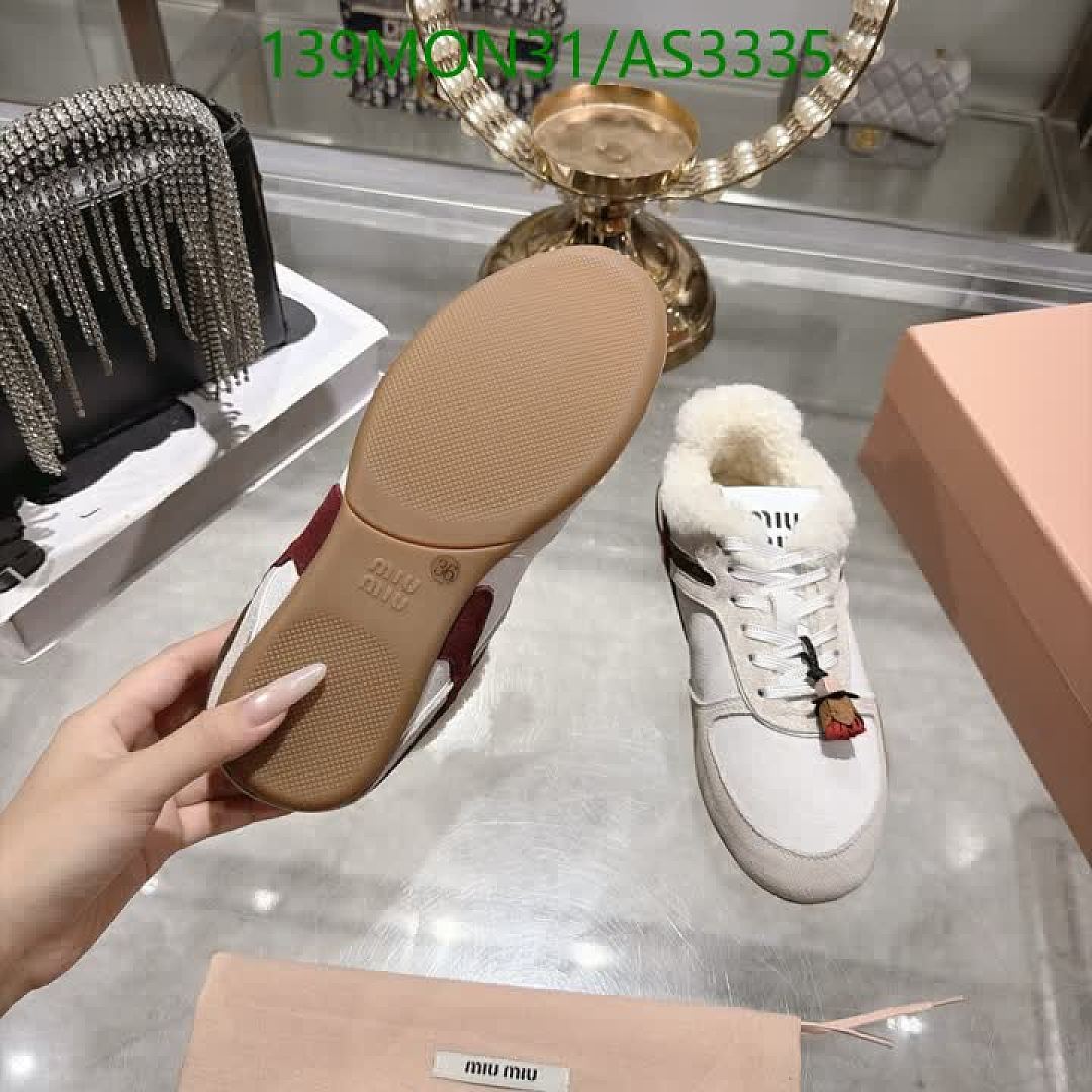 Miu Miu-Women Shoes Code: AS3335 $: 139USD