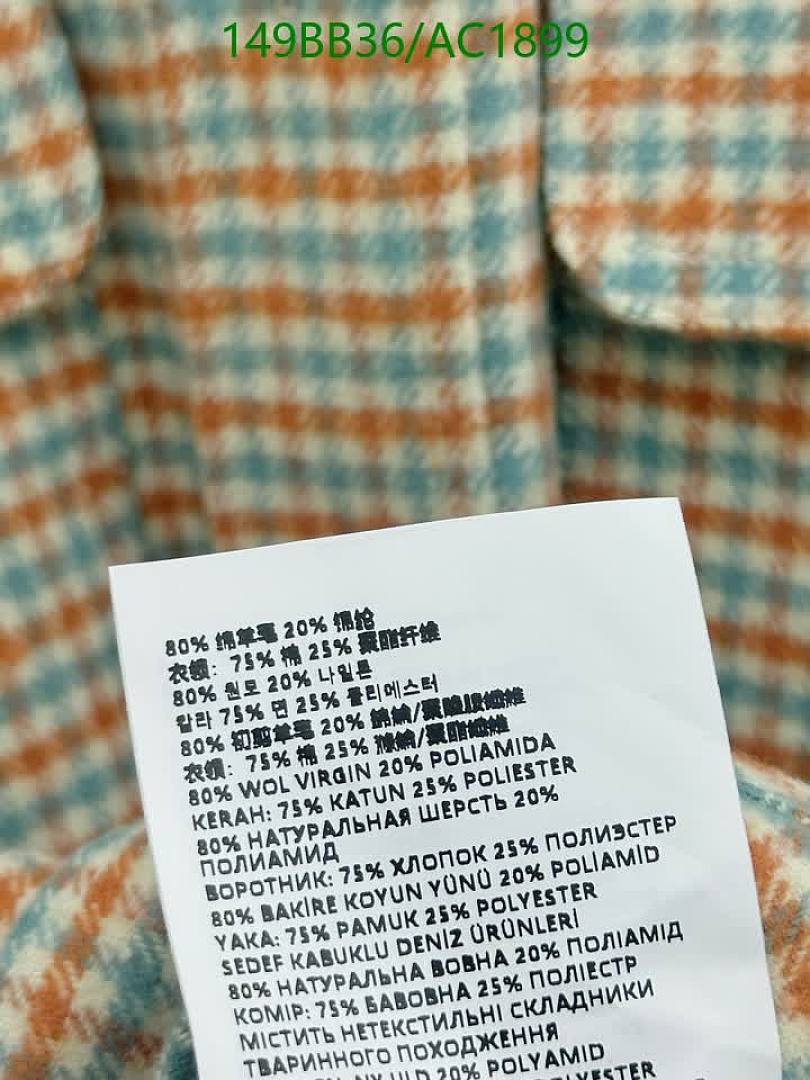 Miu Miu-Clothing Code: AC1899 $: 149USD