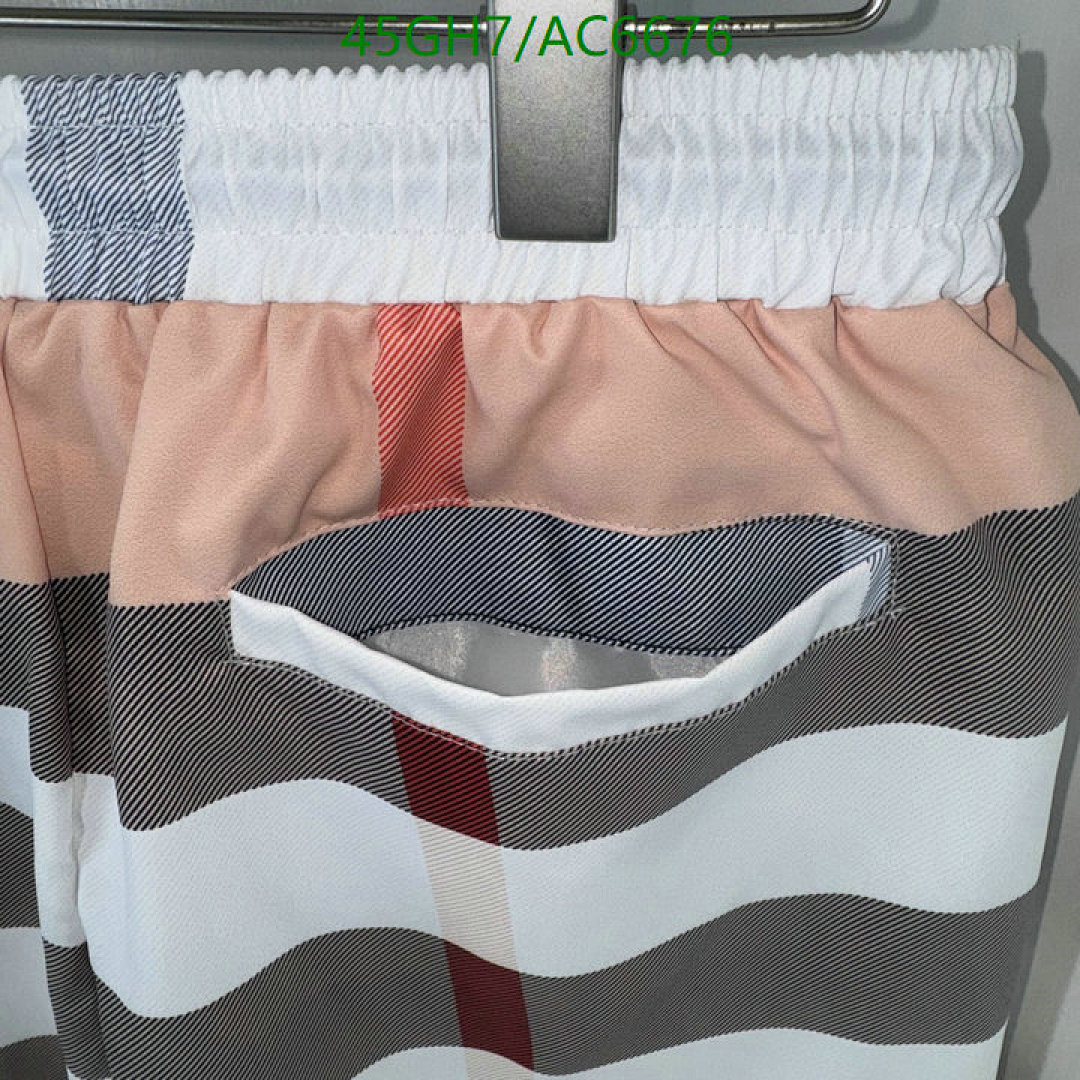 Burberry-Clothing Code: AC6676 $: 45USD