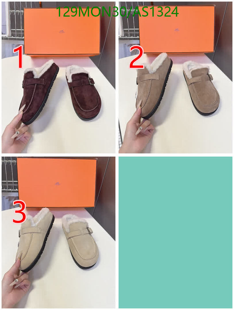 Hermes-Women Shoes Code: AS1324 $: 129USD