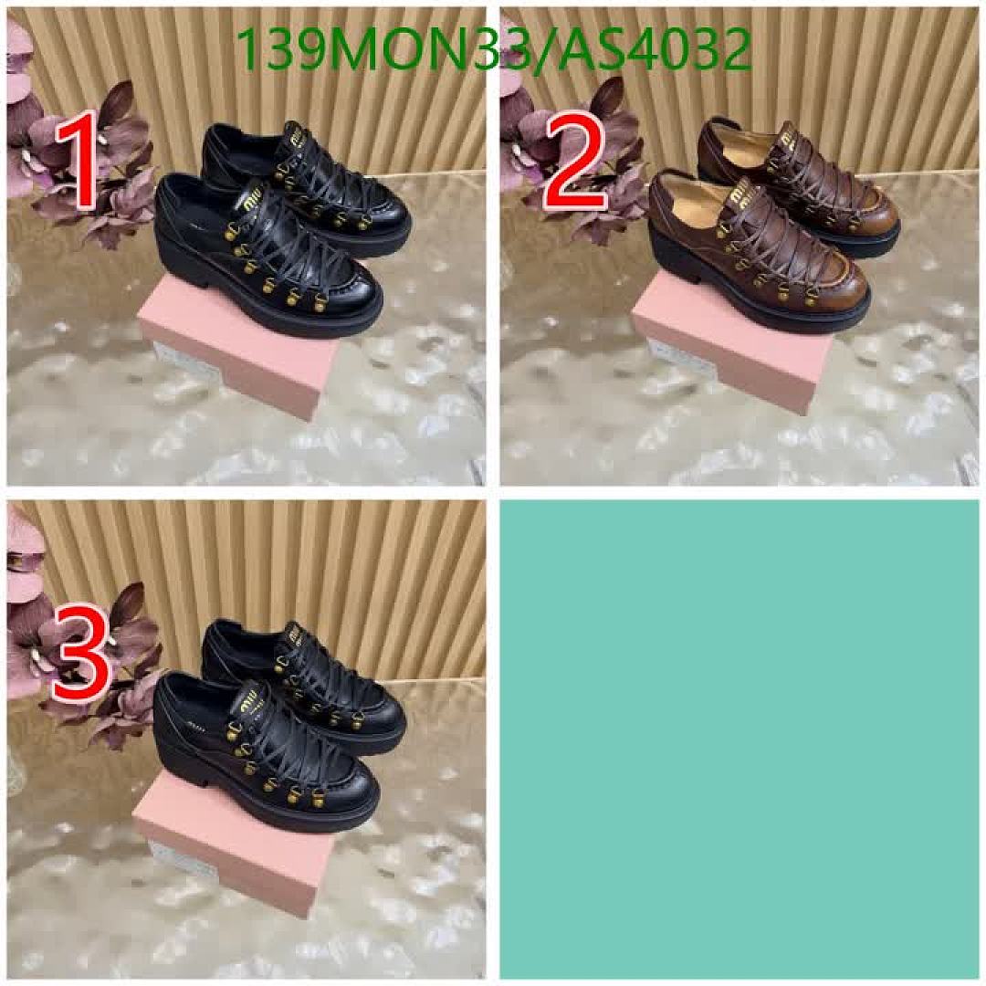 Miu Miu-Women Shoes Code: AS4032 $: 139USD