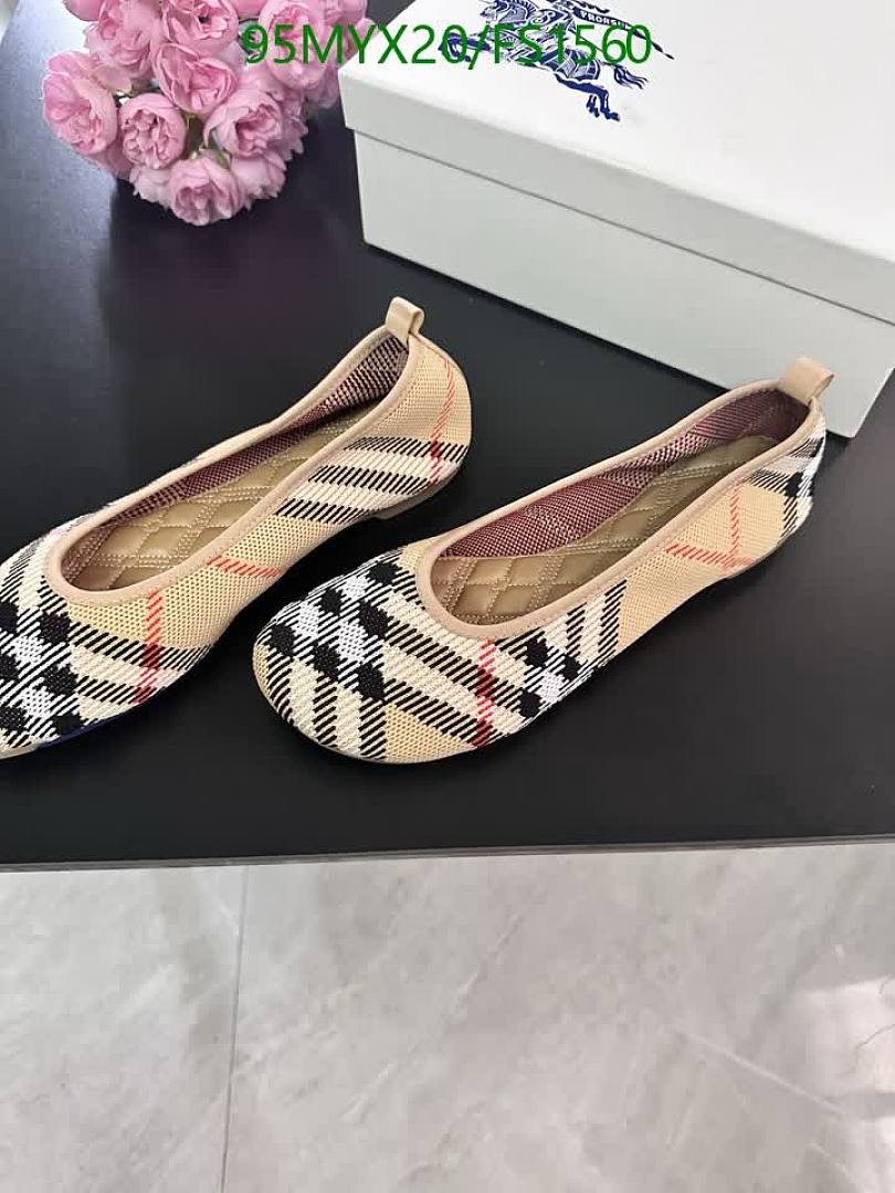 Burberry-Women Shoes Code: FS1560 $: 95USD