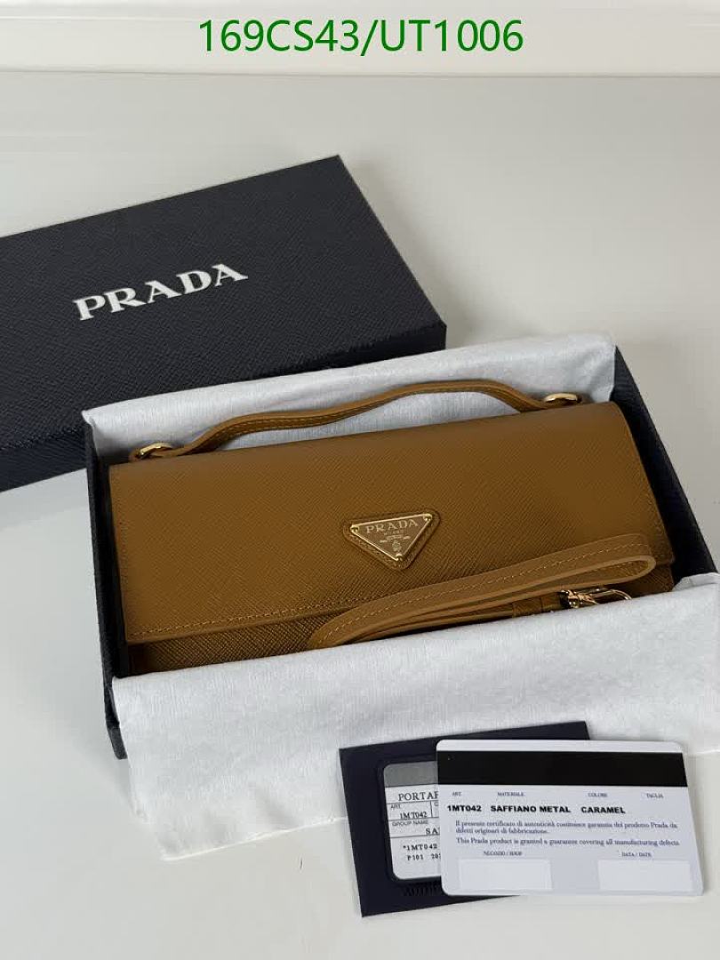 Prada-WalletsMirror Quality Code: UT1006 $: 169USD