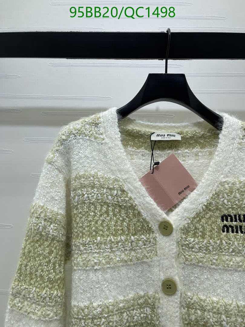 Miu Miu-Clothing Code: QC1498 $: 95USD