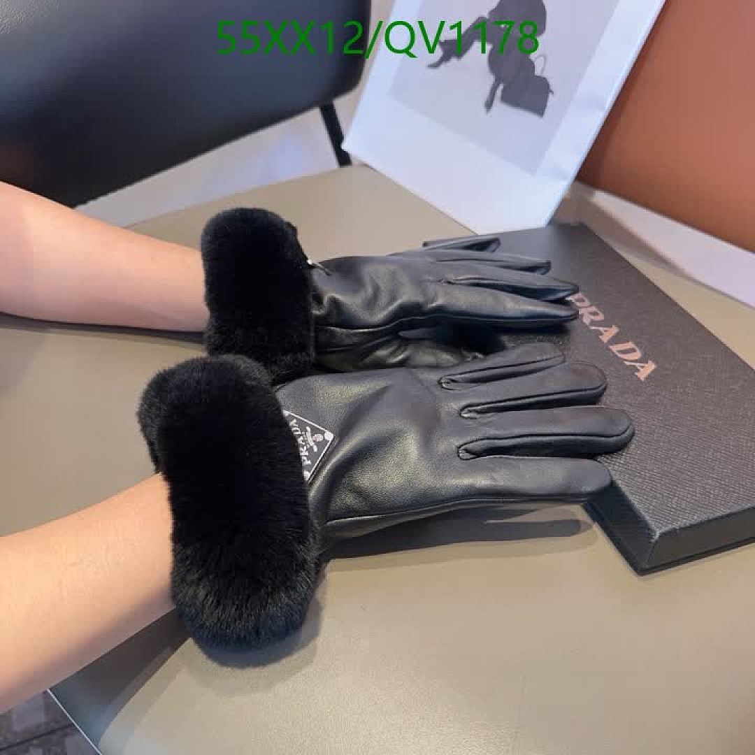 Prada-Gloves Code: QV1178 $: 55USD