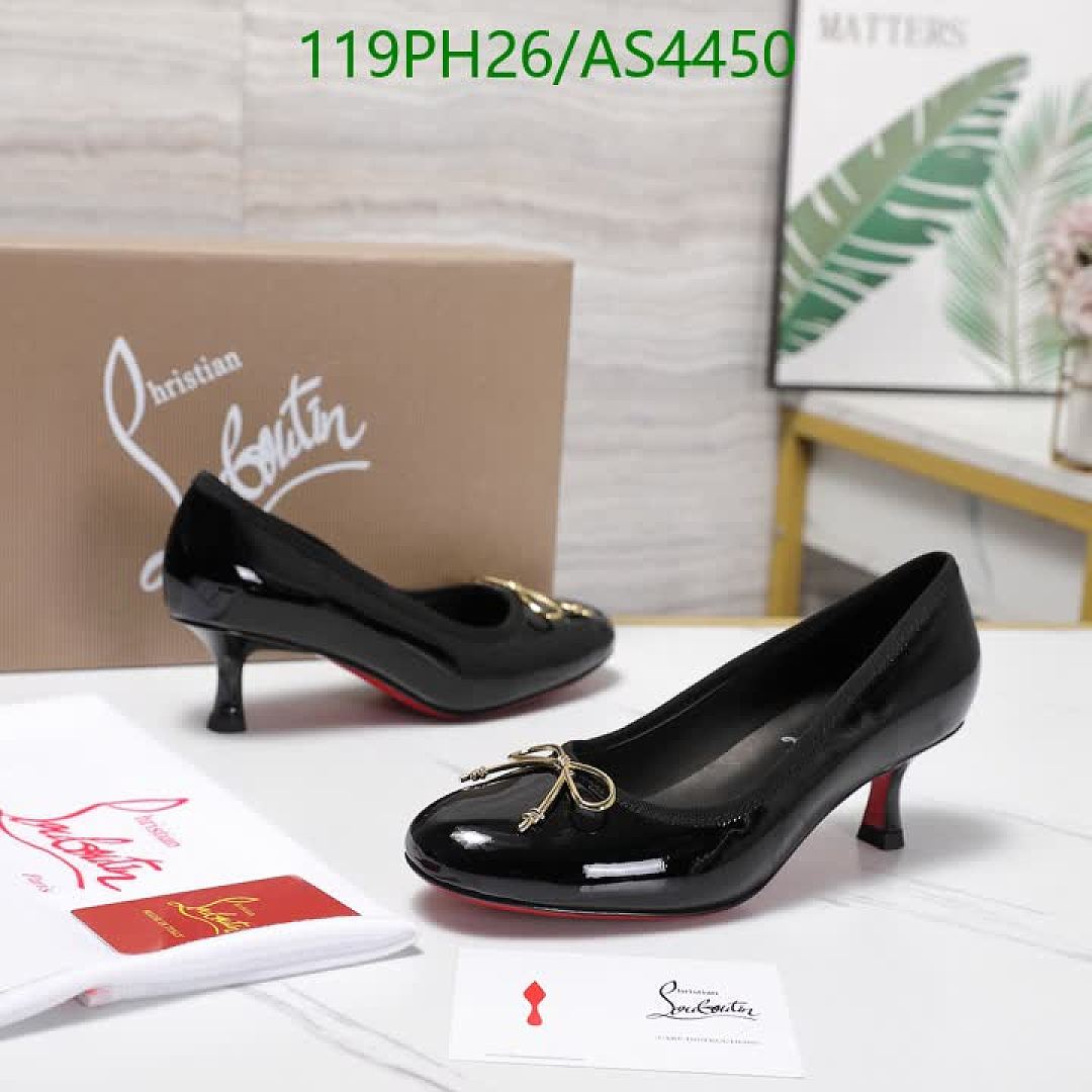 Christian Louboutin-Women Shoes Code: AS4450 $: 119USD