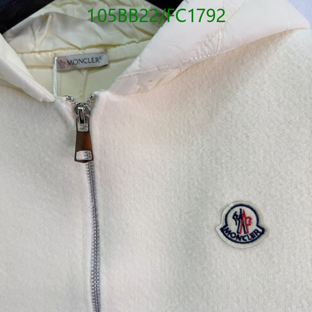 Moncler-Clothing Code: FC1792 $: 105USD
