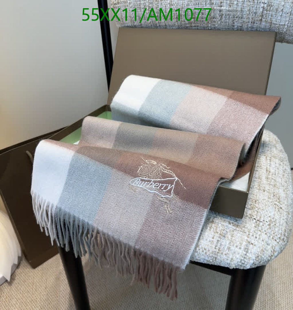 Burberry-Scarves Code: AM1077 $: 55USD