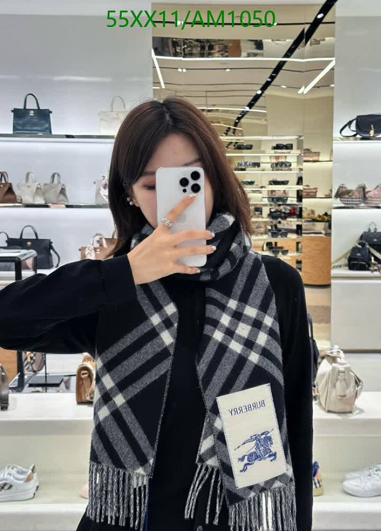 Burberry-Scarves Code: AM1050 $: 55USD