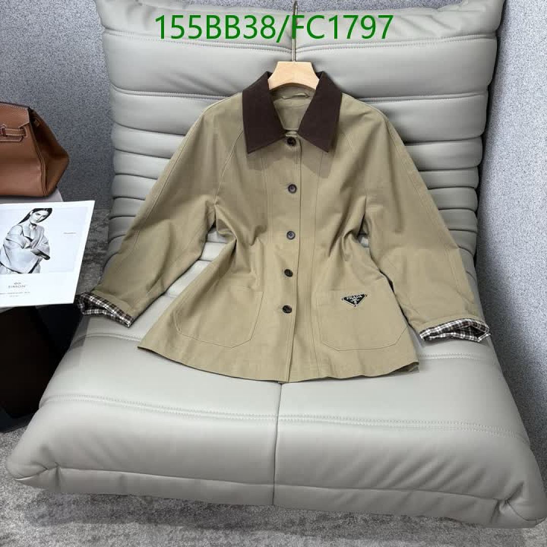 Prada-Clothing Code: FC1797 $: 155USD