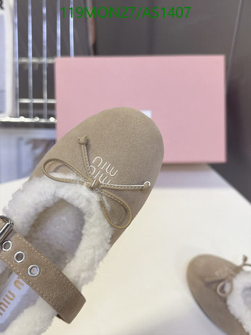 Miu Miu-Women Shoes Code: AS1407 $: 119USD