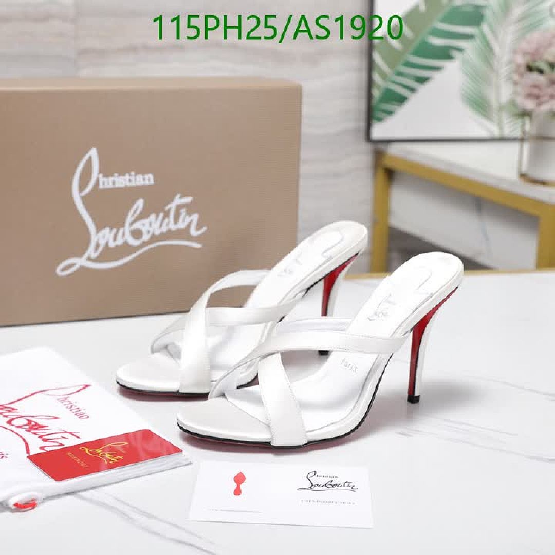Christian Louboutin-Women Shoes Code: AS1920 $: 115USD