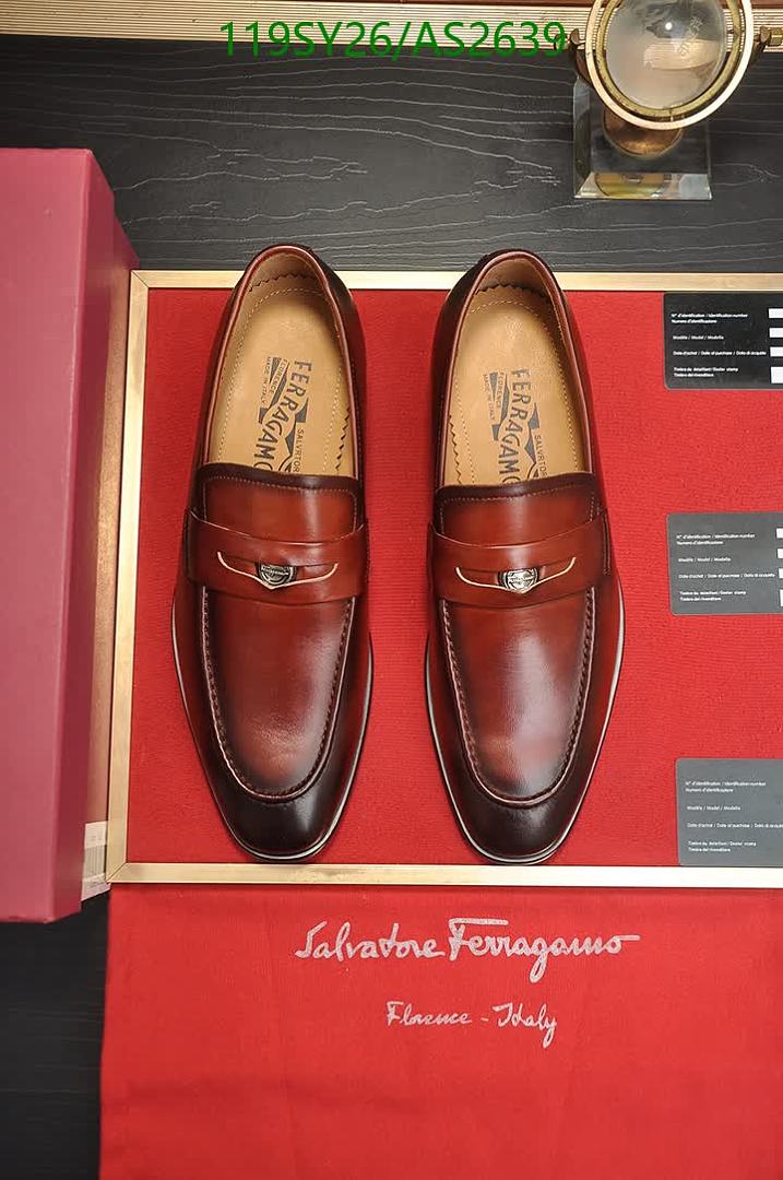 Ferragamo-Men shoes Code: AS2639 $: 119USD