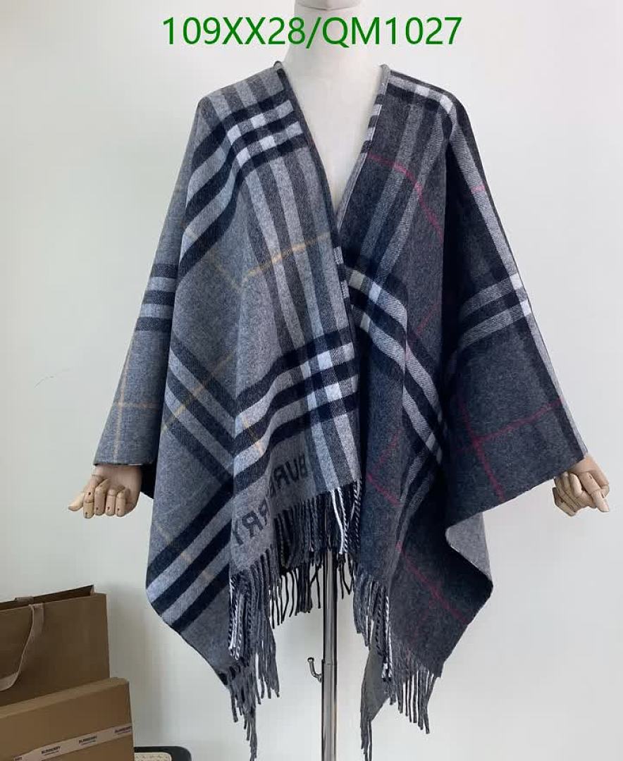 Burberry-Scarves Code: QM1027 $: 109USD