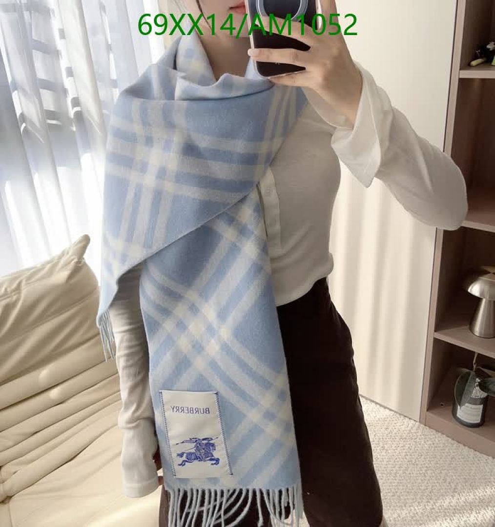 Burberry-Scarves Code: AM1052 $: 69USD