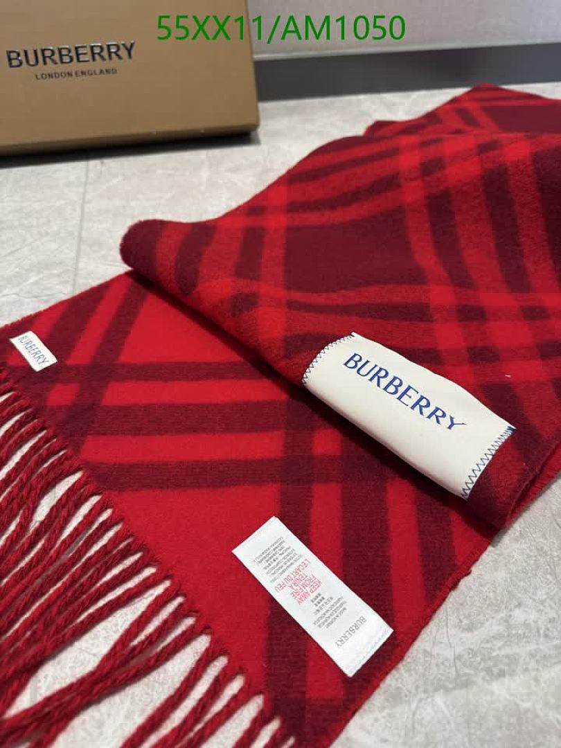 Burberry-Scarves Code: AM1050 $: 55USD