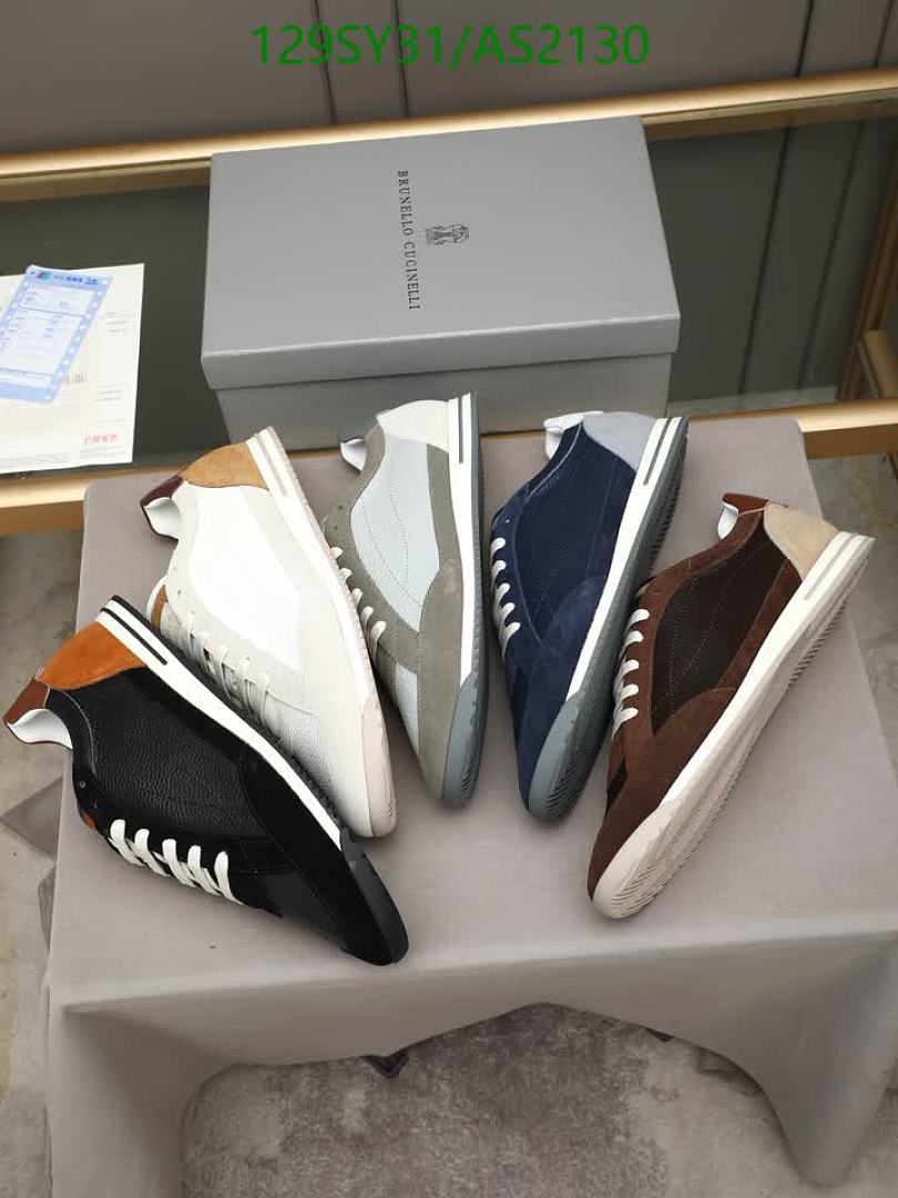 Brunello Cucinelli-Men shoes Code: AS2130 $: 129USD