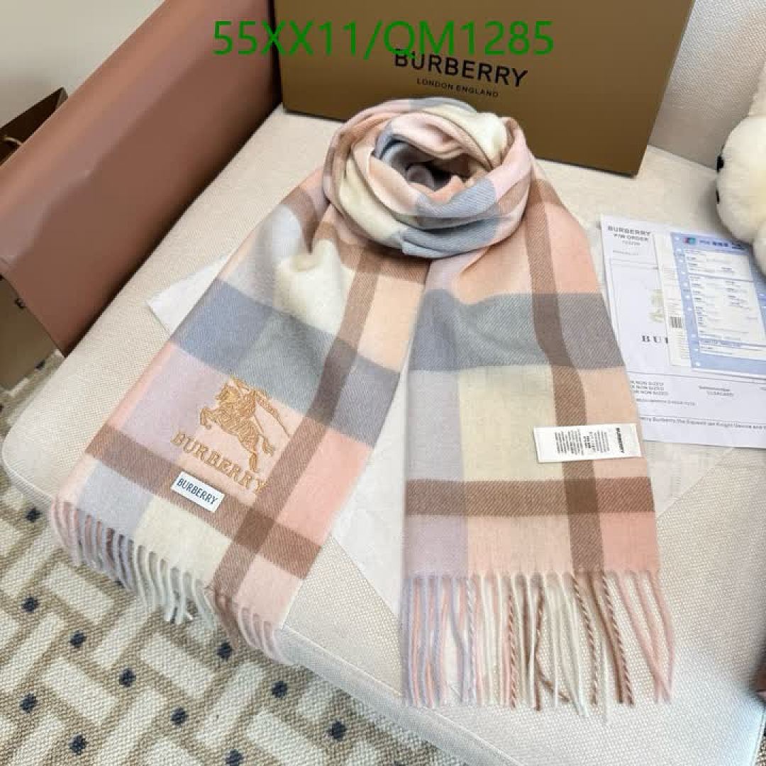 Burberry-Scarves Code: QM1285 $: 55USD