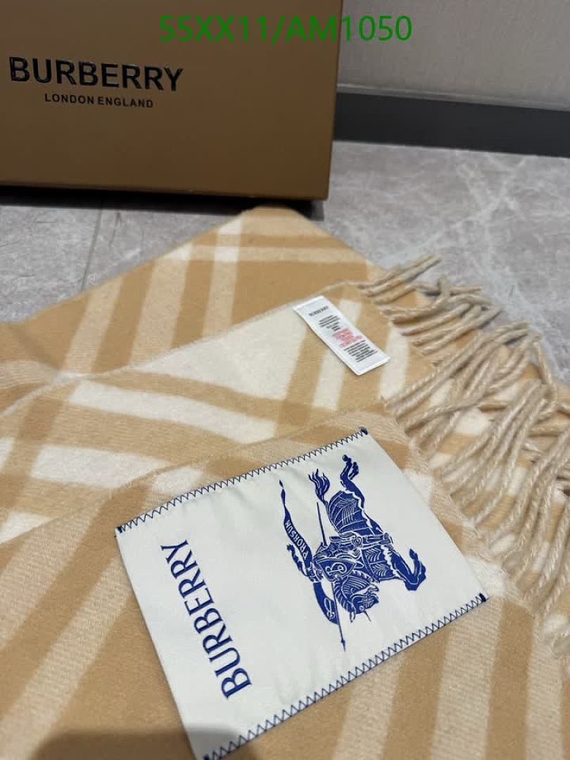 Burberry-Scarves Code: AM1050 $: 55USD