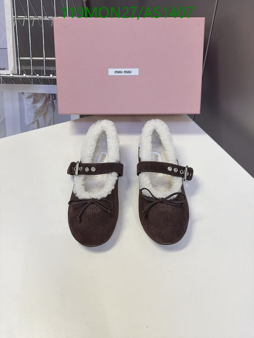 Miu Miu-Women Shoes Code: AS1407 $: 119USD