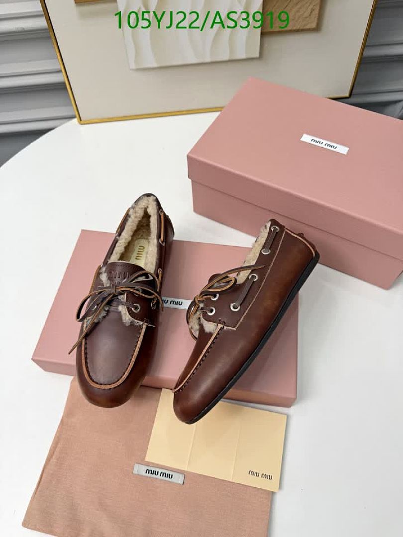 Miu Miu-Women Shoes Code: AS3919 $: 105USD
