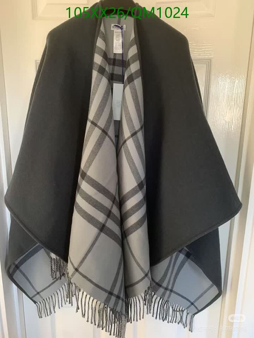 Burberry-Scarves Code: QM1024 $: 105USD