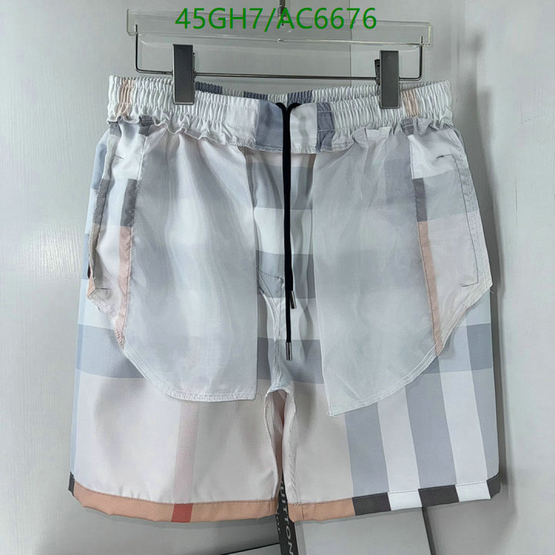 Burberry-Clothing Code: AC6676 $: 45USD