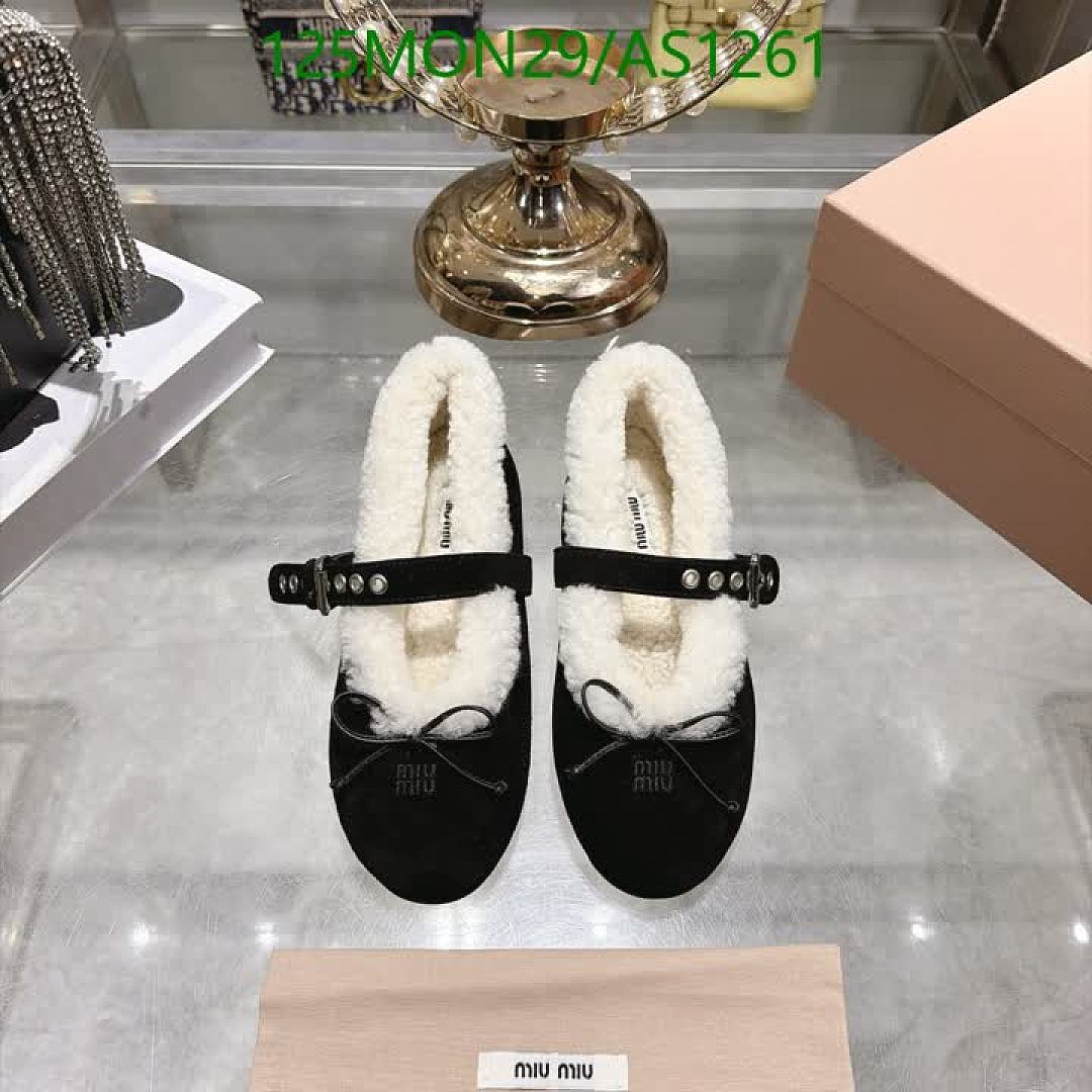 Miu Miu-Women Shoes Code: AS1261 $: 125USD