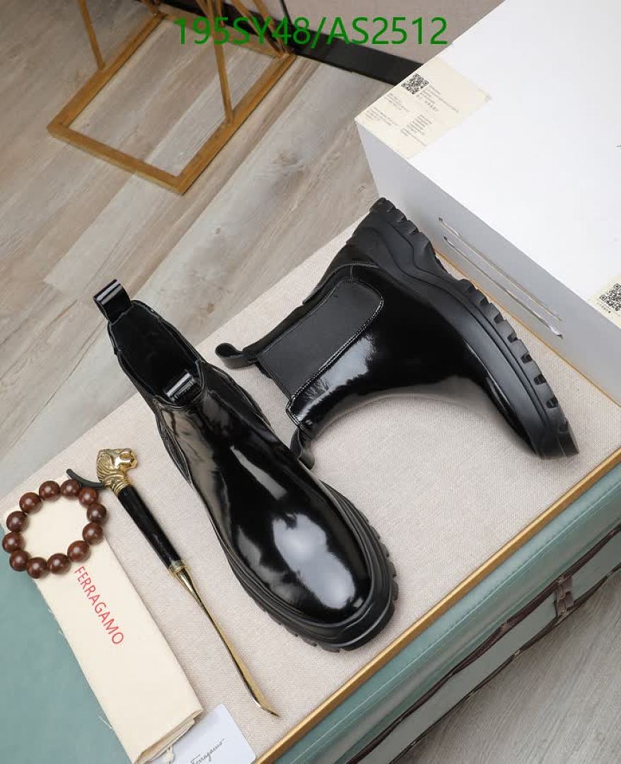 Ferragamo-Men shoes Code: AS2512 $: 195USD