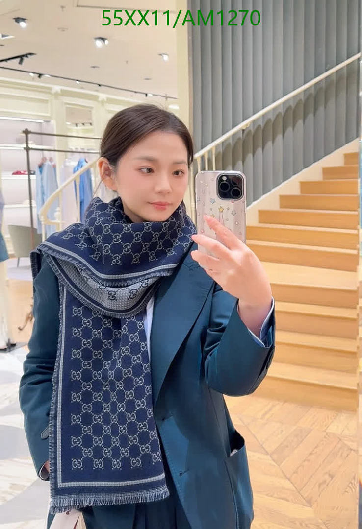 Gucci-Scarves Code: AM1270 $: 55USD
