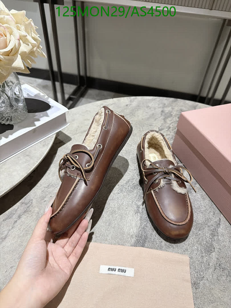 Miu Miu-Women Shoes Code: AS4500 $: 125USD