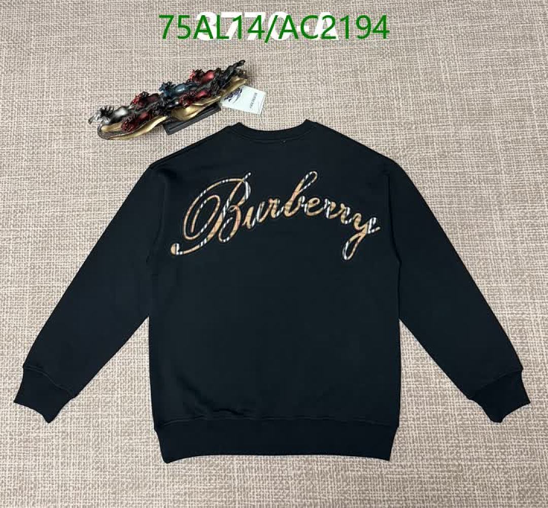 Burberry-Clothing Code: AC2194 $: 75USD