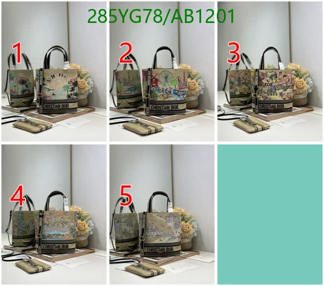 Dior-BagsMirror Quality Code: AB1201 $: 285USD