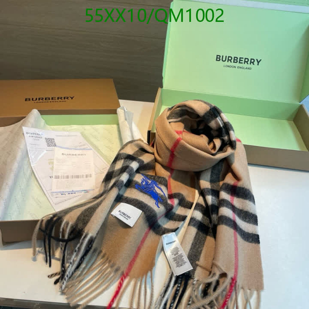 Burberry-Scarves Code: QM1002 $: 55USD