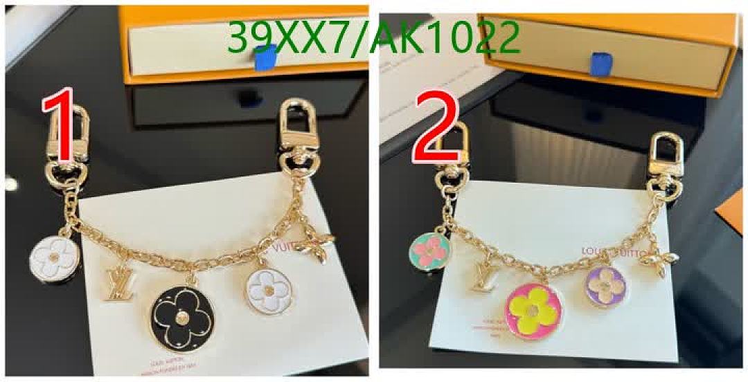 LV-Keychains & Charms Code: AK1022 $: 39USD