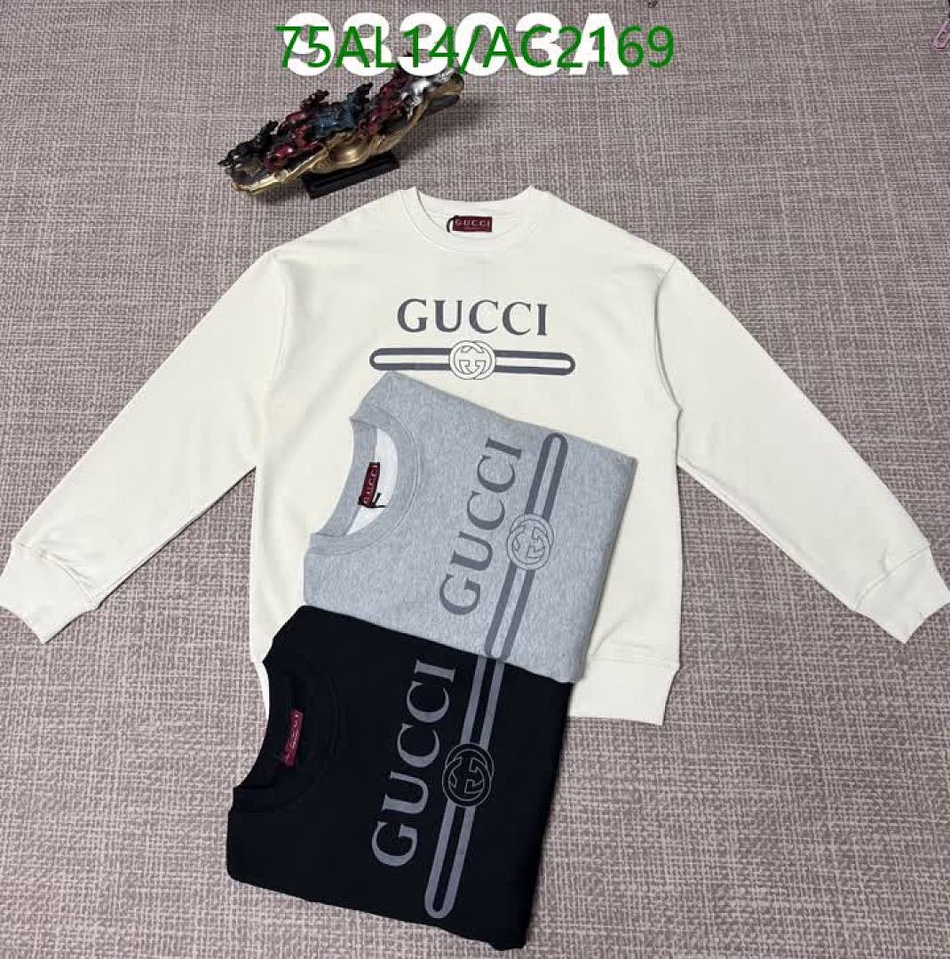 Gucci-Clothing Code: AC2169 $: 75USD