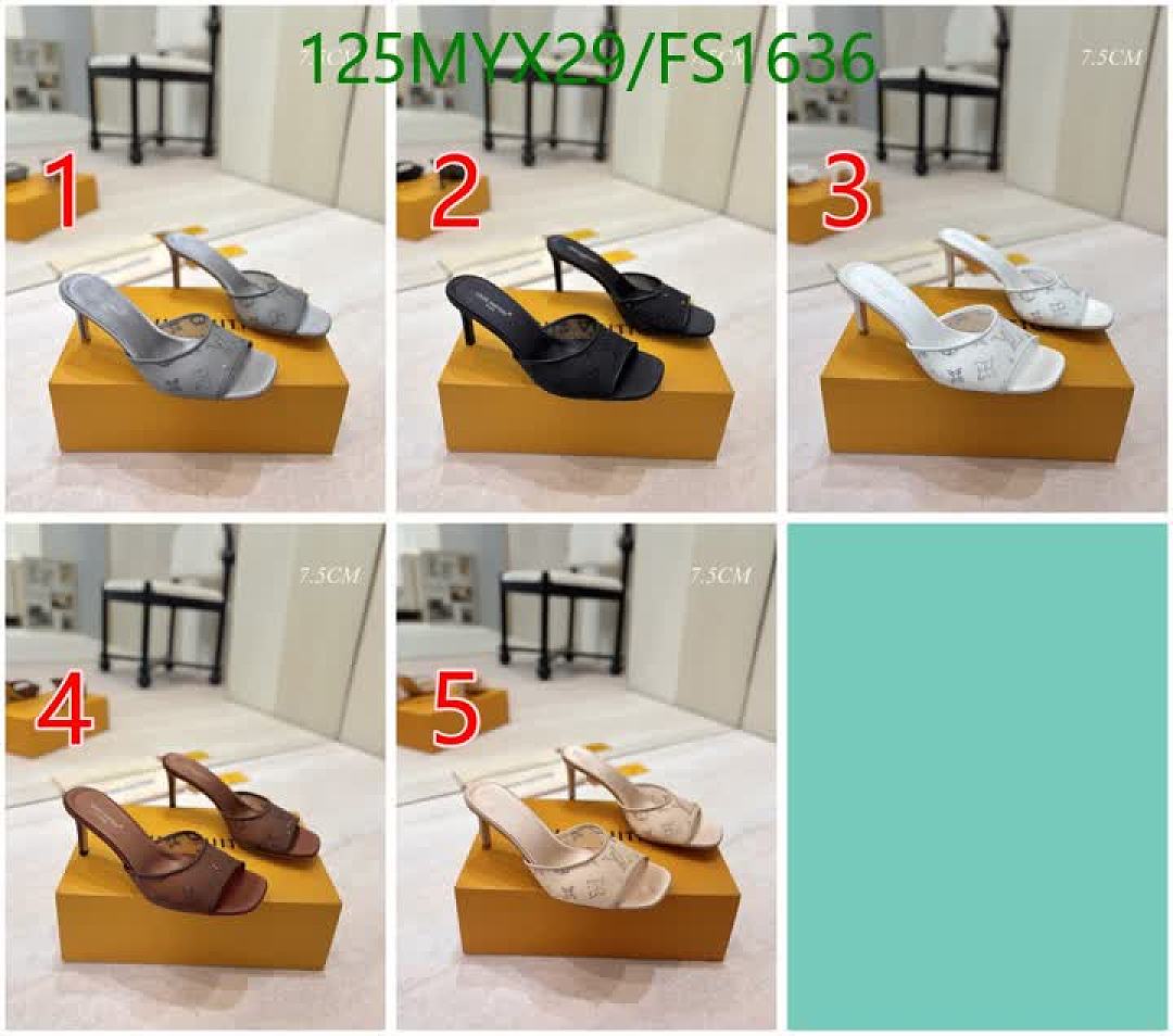 LV-Women Shoes Code: FS1636 $: 125USD