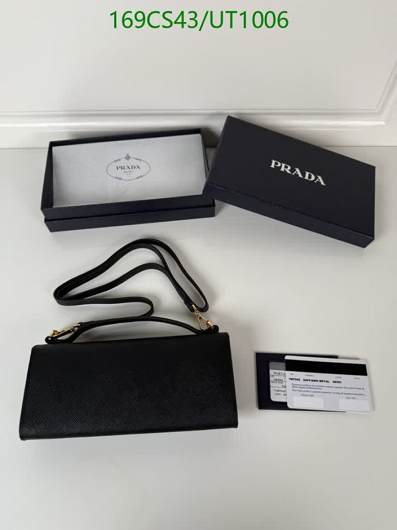 Prada-WalletsMirror Quality Code: UT1006 $: 169USD