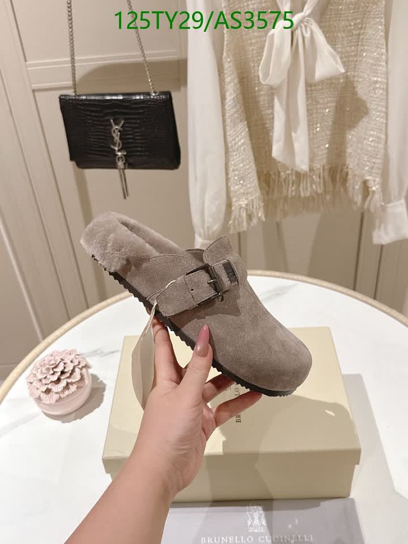 Brunello Cucinelli-Women Shoes Code: AS3575 $: 125USD