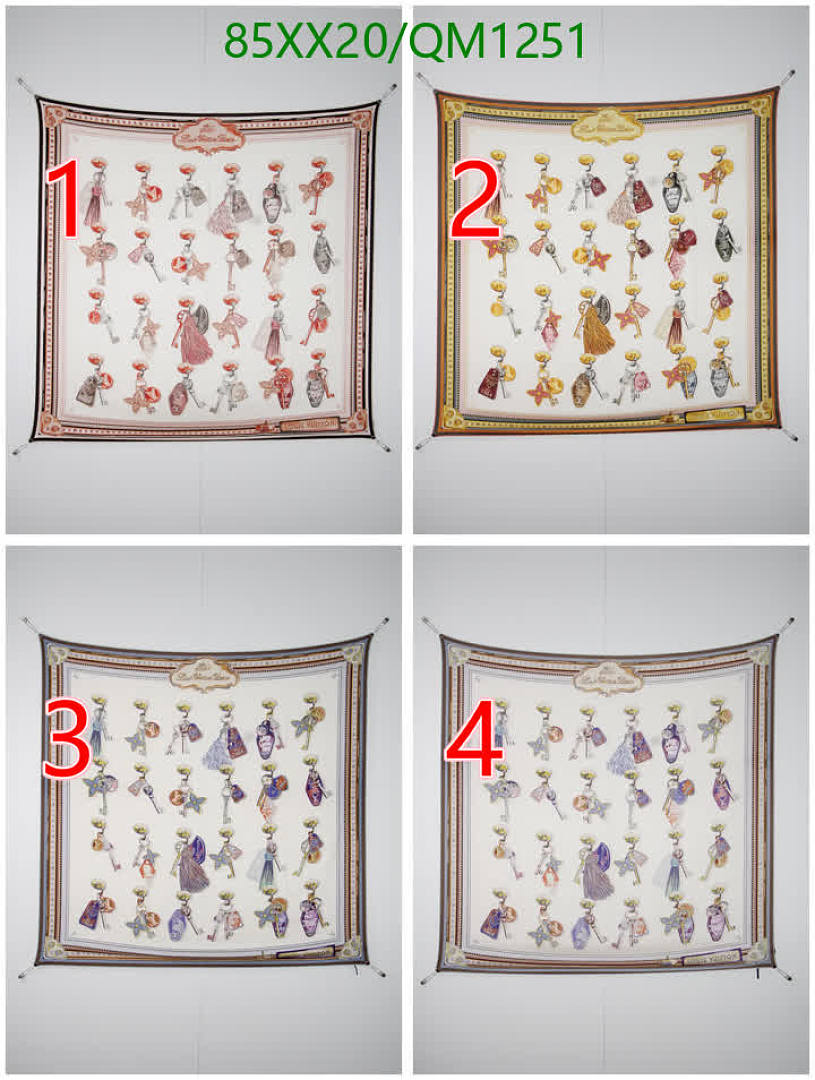LV-Scarves Code: QM1251 $: 85USD