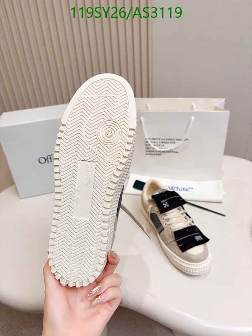 Off White-Men shoes Code: AS3119 $: 119USD