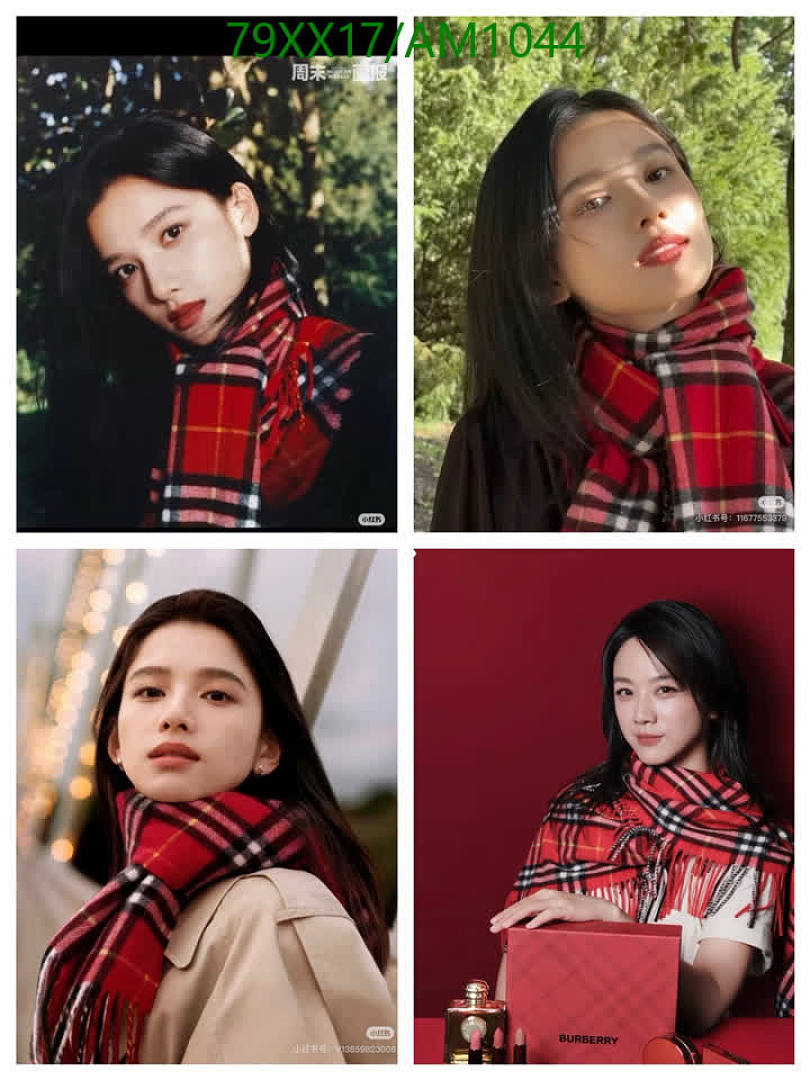 Burberry-Scarves Code: AM1044 $: 79USD